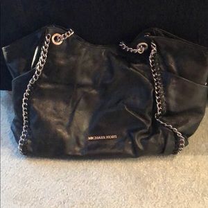Leather Michael kors bag